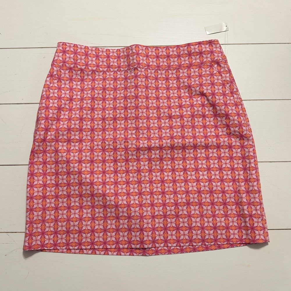 Talbots Geometric Printed Skirt